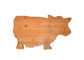 Форменное изготовленной на заказ бамбуковой разделочной доски животное с упаковкой обруча сокращения